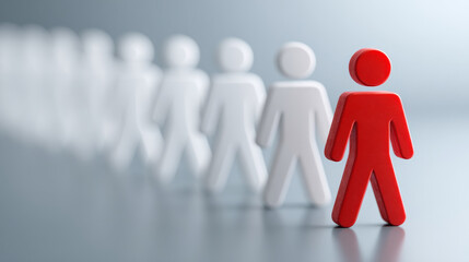 Distinctive leaders and team management