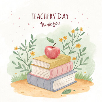 Happy Teachers Day sign