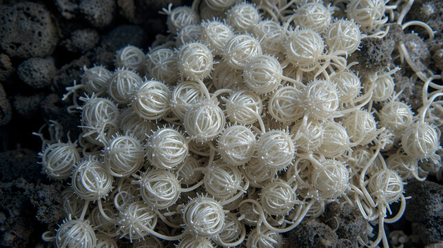 Noeuds de cordes fond blanc