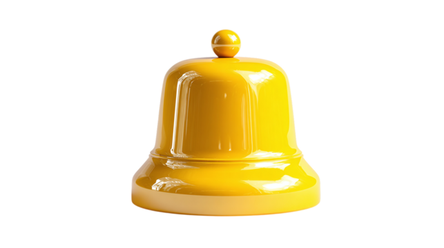 White golf ball close-up isolated on transparent background