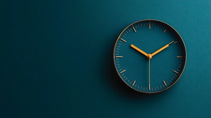 Teal Clock
