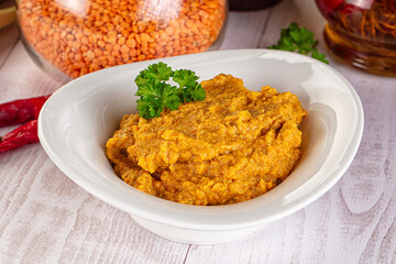 Indian cuisine - Lentil vegan dal
