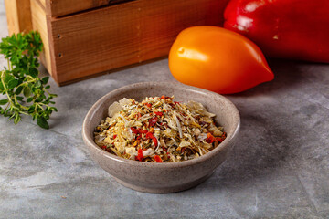 Dry vegetables seasoning for cooking