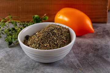Dry Provance herbs mix seasoning