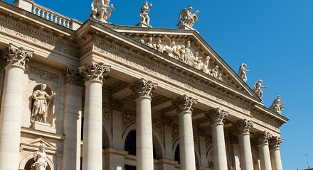 Obraz premium Ornate building facade