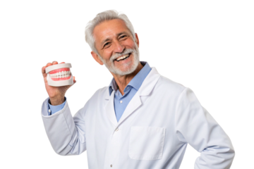 Smiling dentist. Doctor. Peace of mind. Trust. Brushing. Regular checkups. Flossing. Dentist. Drill.