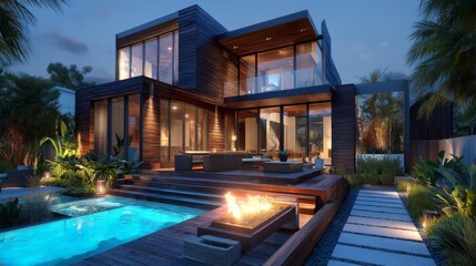 A minimalistic workspace with a white desk, metallic laptop, silver pen,