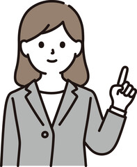 business person pointing finger left hand svgrepo com