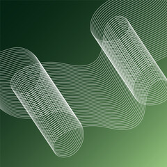 Abstract wavy line texture or pattern background with modern gradient flow