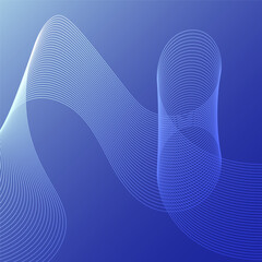 Abstract wavy line texture or pattern background with modern gradient flow