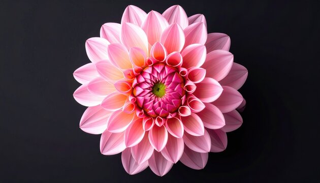 Close-up of a pink dahlia