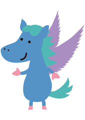 かわいいペガサス
