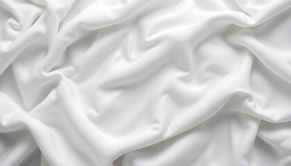 Abstract White Fabric Background with Copy Space for Elegant Presentations, Branding, and Minimalist Design Projects