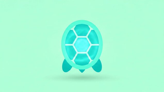 abstract green background with circles