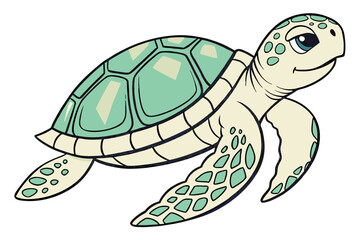 turtle vector illustration