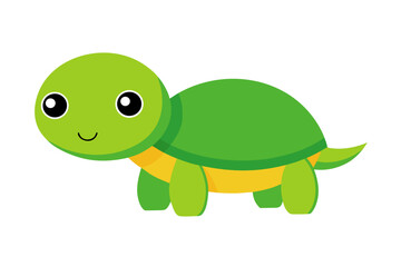 Naklejka premium funny turtle cartoon