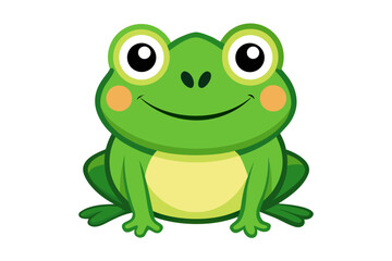 green frog cartoon
