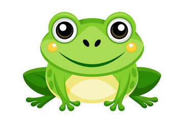 green frog cartoon