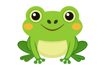 green frog cartoon
