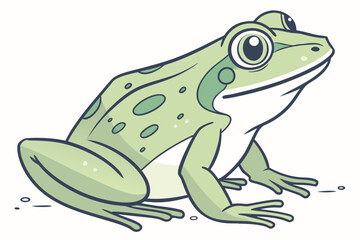frog on a leaf