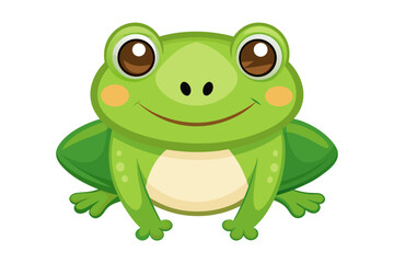 green frog cartoon