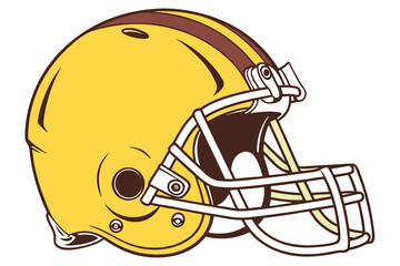 Fototapeta premium american football helmet