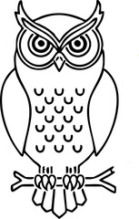 owl on a branch