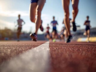러닝 배경 마라톤