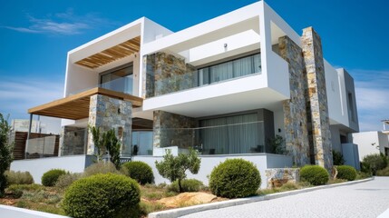 A vibrant red background adorned with intricate plum blossoms and golden decorations creates a modern, elegant,