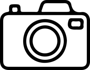 Camera Icon in Flat Style – Photo Camera Vector Illustration