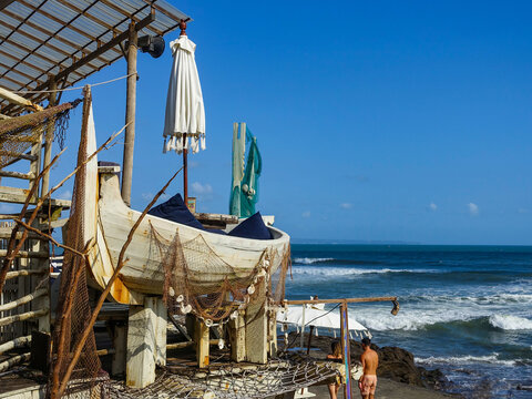 Geger beach on Bali Island