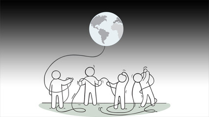 Scientists are trying to bring Earth back to its people by going to the moon. Design 2017.eps
