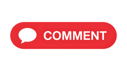 Join the conversation now with a vibrant comment button for social media