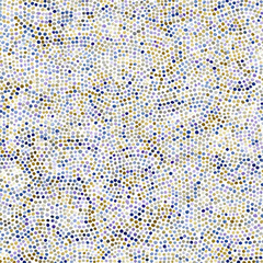 Soft Blue Watercolor Dots Seamless Pattern for Background Design