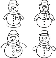 Christmas - thin line vector icon set. Pixel Perfect. Set contains such icons as Santa Claus, Christmas, Gift, Reindeer, Christmas Tree, Snowflake.
