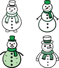 Christmas - thin line vector icon set. Pixel Perfect. Set contains such icons as Santa Claus, Christmas, Gift, Reindeer, Christmas Tree, Snowflake.
