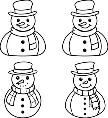 Christmas - thin line vector icon set. Pixel Perfect. Set contains such icons as Santa Claus, Christmas, Gift, Reindeer, Christmas Tree, Snowflake.
