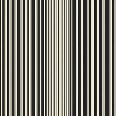 Seamless Thin Black and White Vertical Stripe Pattern Design