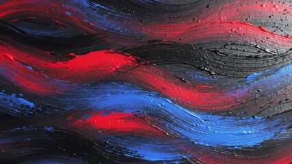 Abstract paint strokes - Powered by Adobe