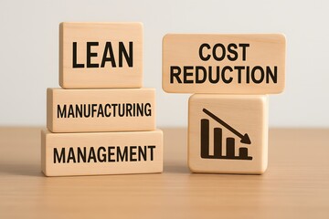Lean Manufacturing and Cost Reduction Management with Decreasing Graph