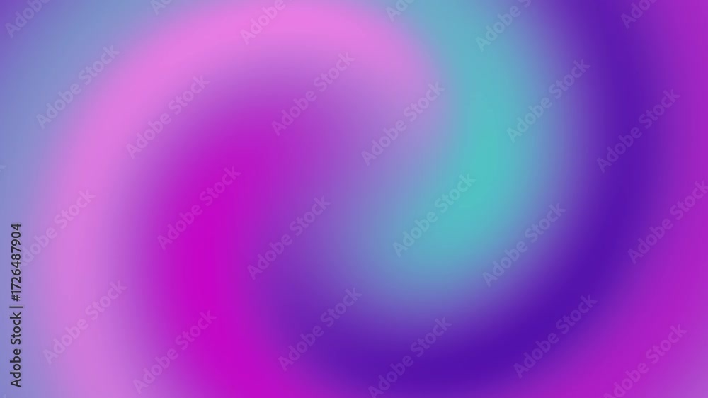 Wall mural seamless looping abstract swirl gradient blur background