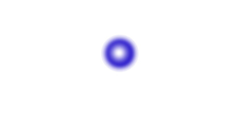 A single deep blue sphere with a white highlight on a clean white background ball circle isolated on a transparent background