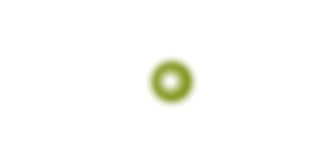 A single green sphere with a bright highlight on a white background ball circle isolated on a transparent background