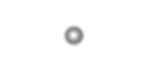 A single medium gray sphere with a subtle gradient and highlight on a clean white background isolated on a transparent background