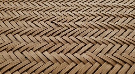 Natural woven texture background offers organic warmth and intricate artisanal detail