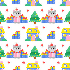 seamless christmas pattern
