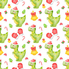Christmas seamless pattern