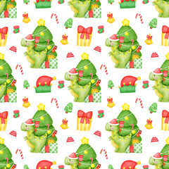 Christmas seamless pattern