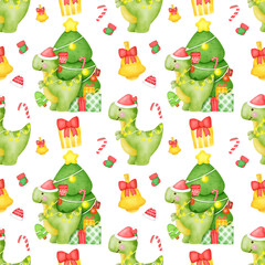 Christmas seamless pattern