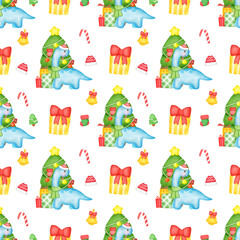 Christmas seamless pattern